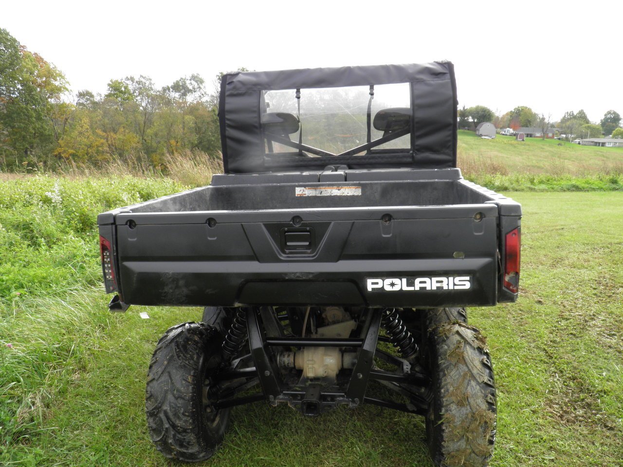 Photo of Polaris Ranger 2-Passenger 500/700 (2002-2008) - Soft Back Panel by 3 Star UTV - Premium Enclosures for UTVs / Side by Sides