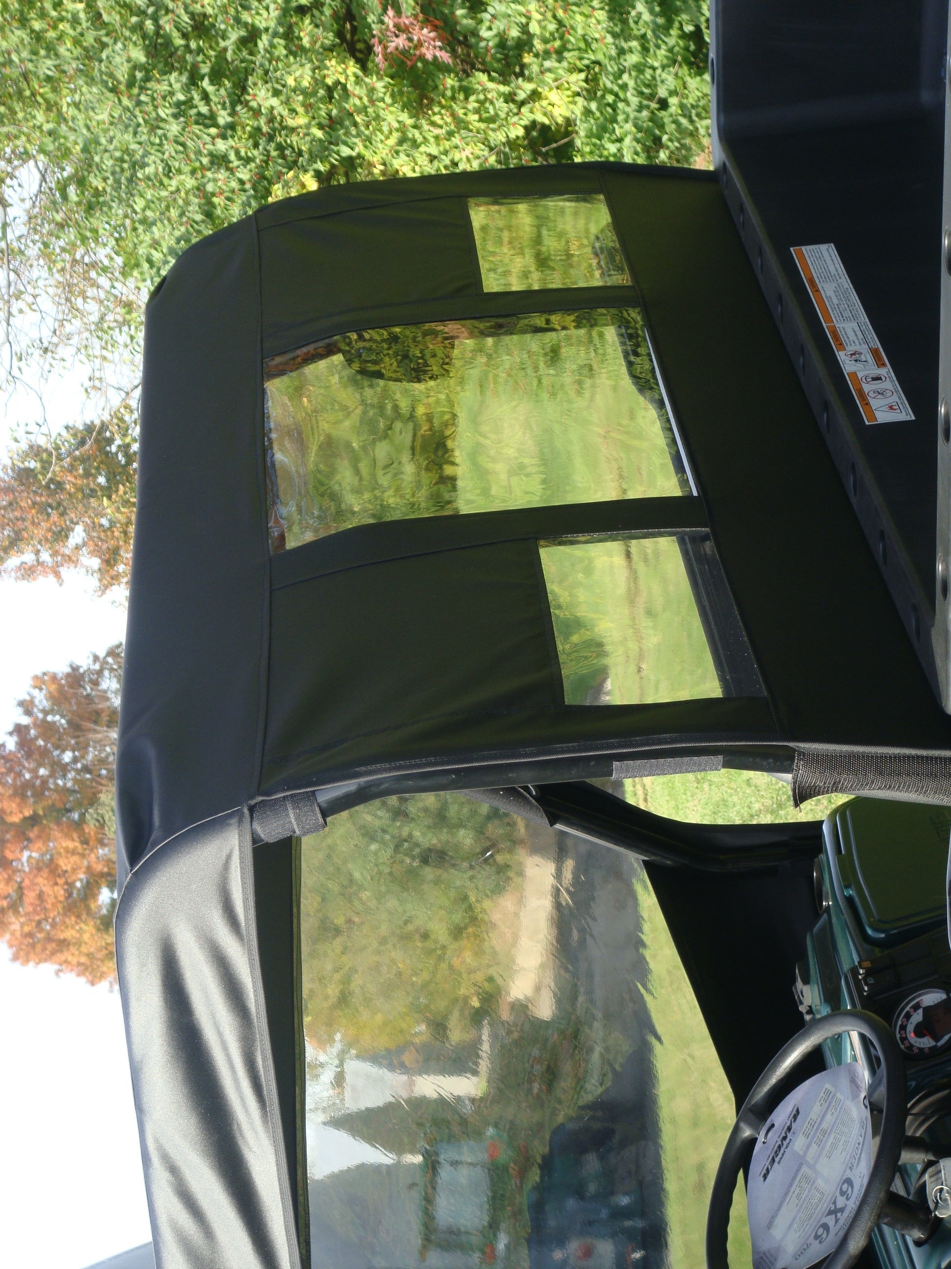 Photo of Polaris Ranger 2-Passenger 500/700 (2002-2008) - Vinyl Windshield/Top/Rear Combo by 3 Star UTV - Premium Enclosures for UTVs / Side by Sides