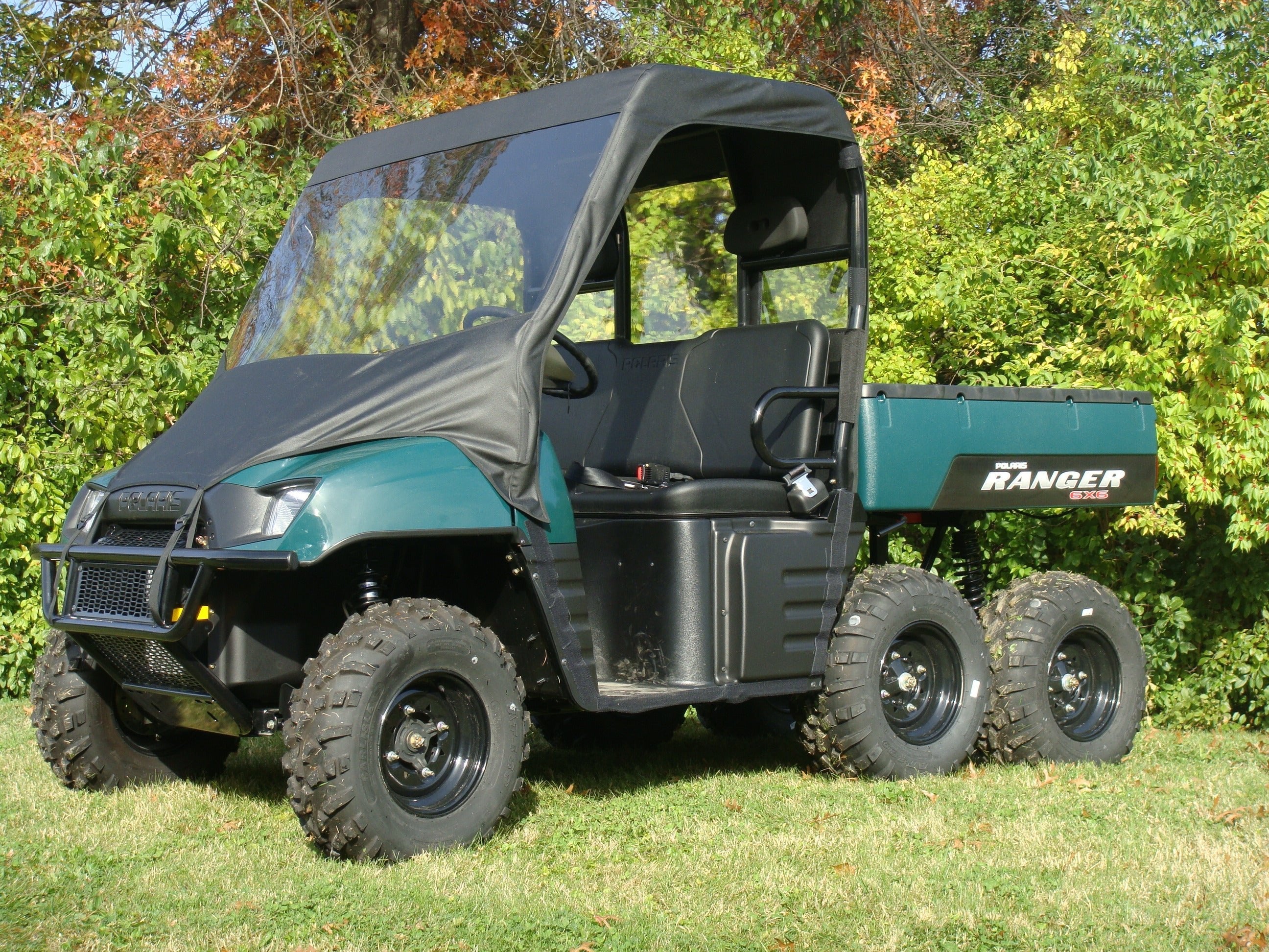 Photo of Polaris Ranger 2-Passenger 500/700 (2002-2008) - Vinyl Windshield/Top/Rear Combo by 3 Star UTV - Premium Enclosures for UTVs / Side by Sides