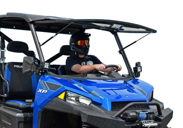 Polaris Ranger XP 570 Scratch Resistant Flip Windshield