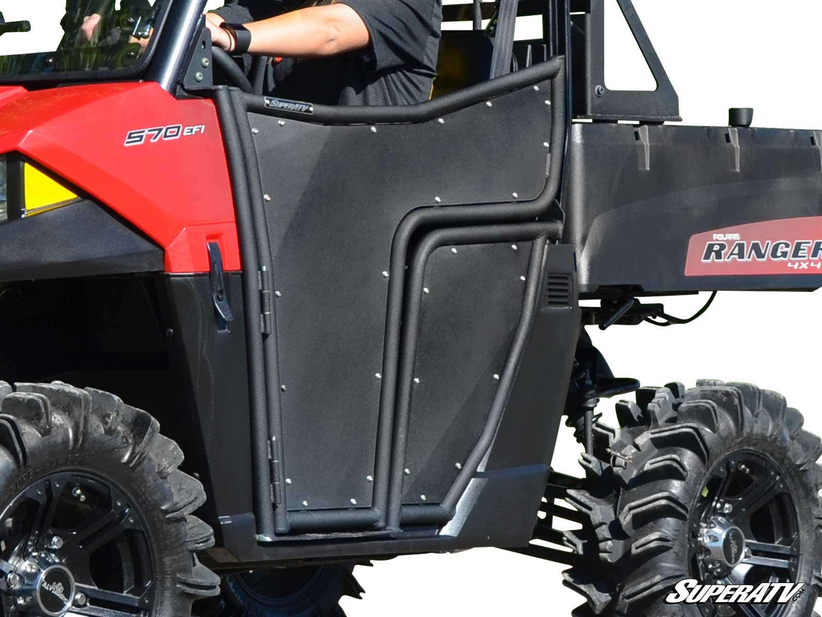 Photo of SuperATV Polaris Ranger Midsize 570 Aluminum Doors by SuperATV - Premium Doors for UTVs / Side by Sides