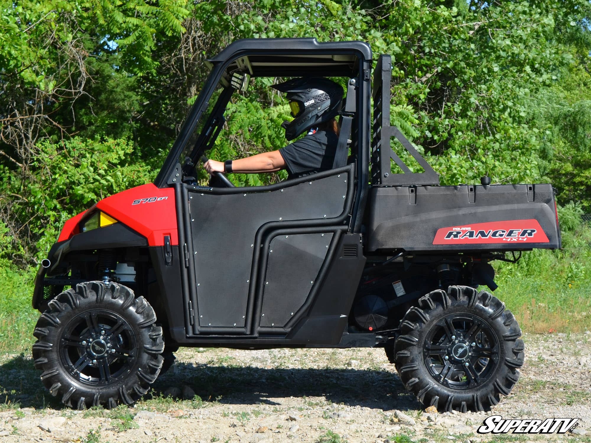 Photo of SuperATV Polaris Ranger Midsize EV Aluminum Doors by SuperATV - Premium Doors for UTVs / Side by Sides