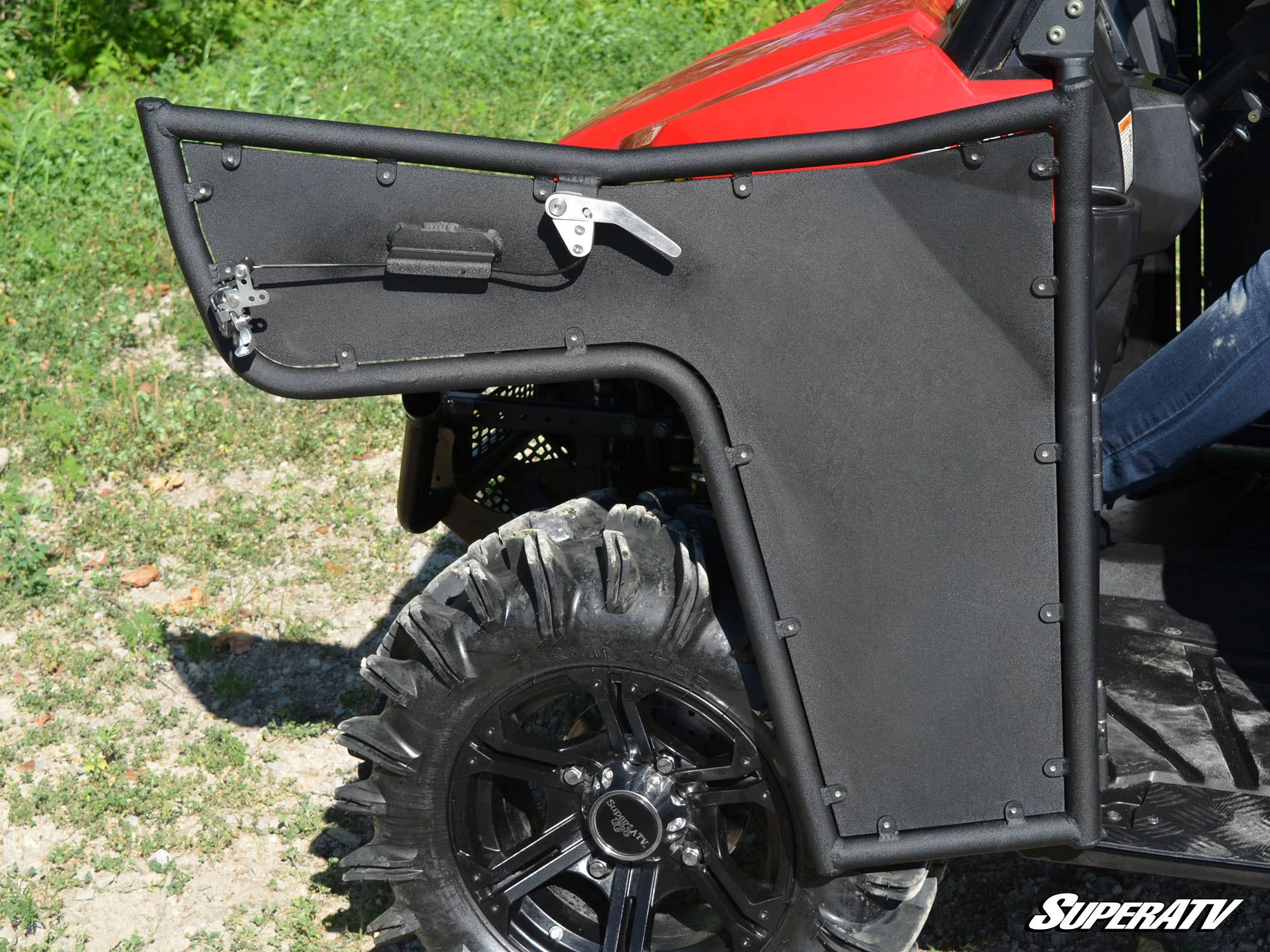 Photo of SuperATV Polaris Ranger Midsize 570 Aluminum Doors by SuperATV - Premium Doors for UTVs / Side by Sides