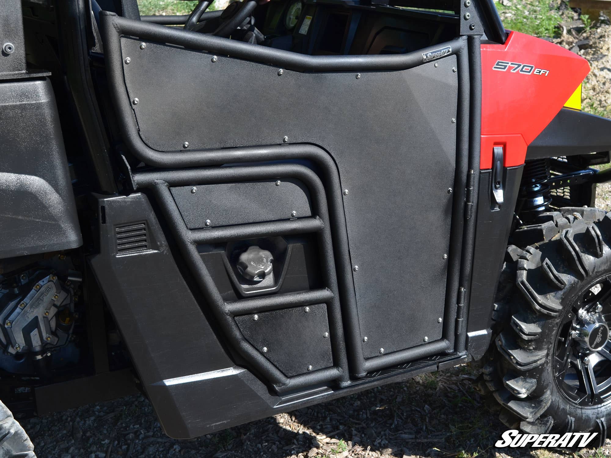 Photo of SuperATV Polaris Ranger Midsize 570 Aluminum Doors by SuperATV - Premium Doors for UTVs / Side by Sides