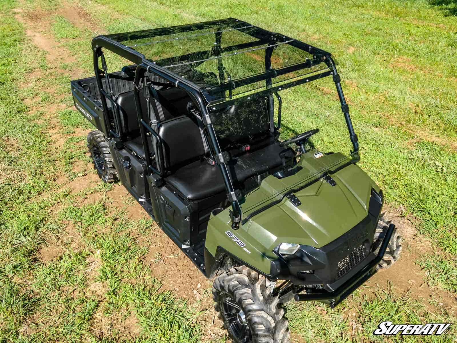 Photo of SuperATV Polaris Ranger Crew 570 Tinted Roof by SuperATV - Premium Roofs for UTVs / Side by Sides