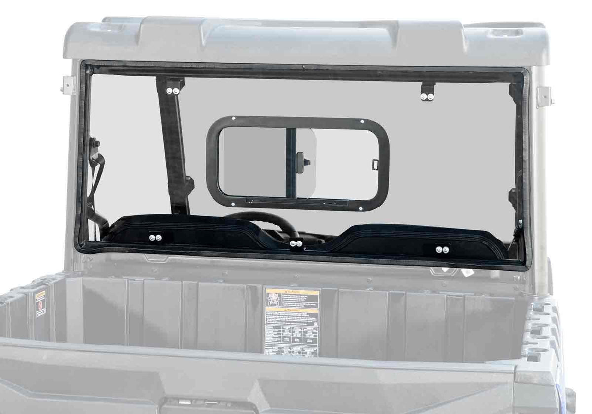 Polaris Ranger Midsize Rear Sliding Windshield