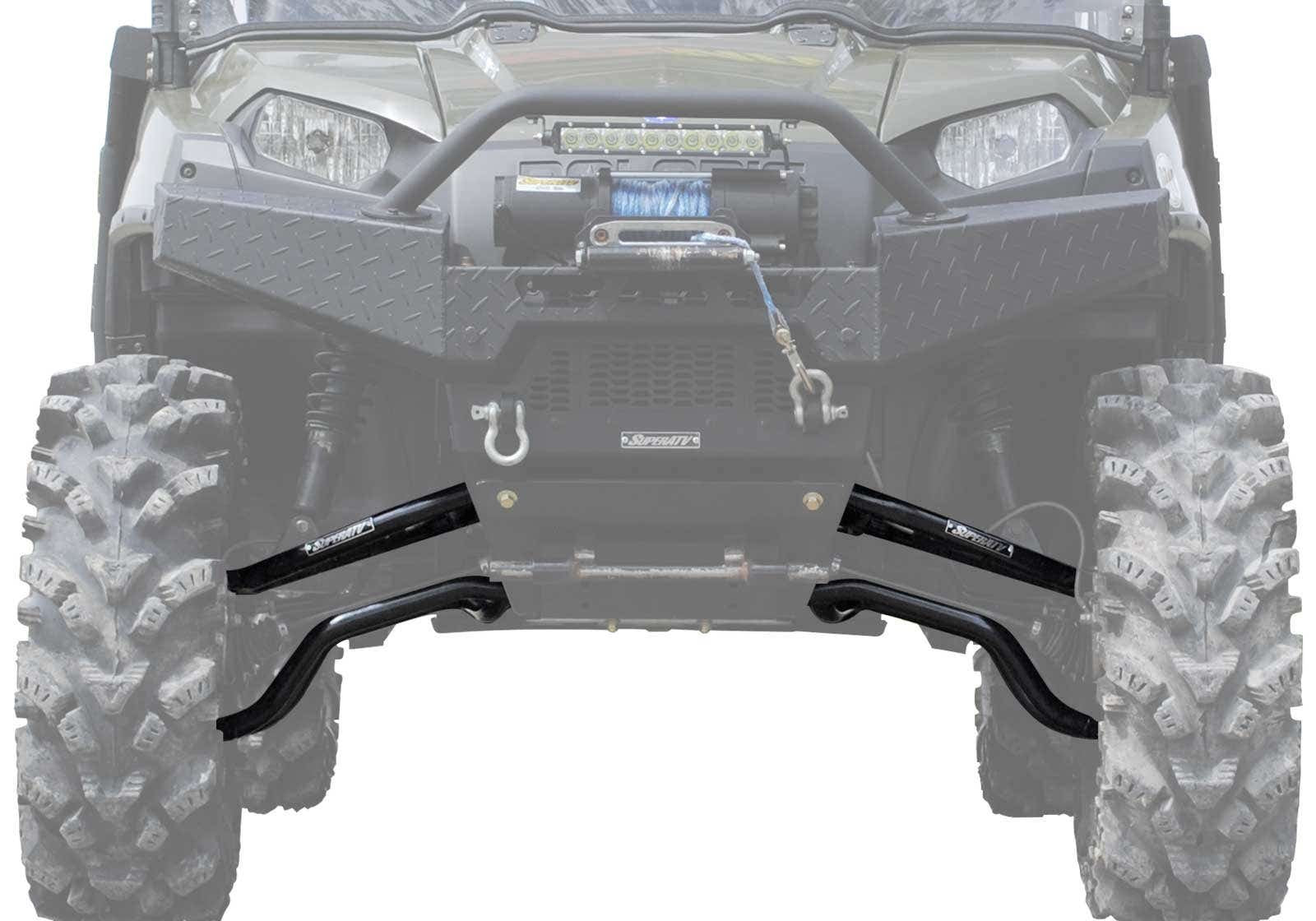 Polaris Ranger Full Size 500 High Clearance 1in. Forward Offset A-Arms - Keller Ball Joints