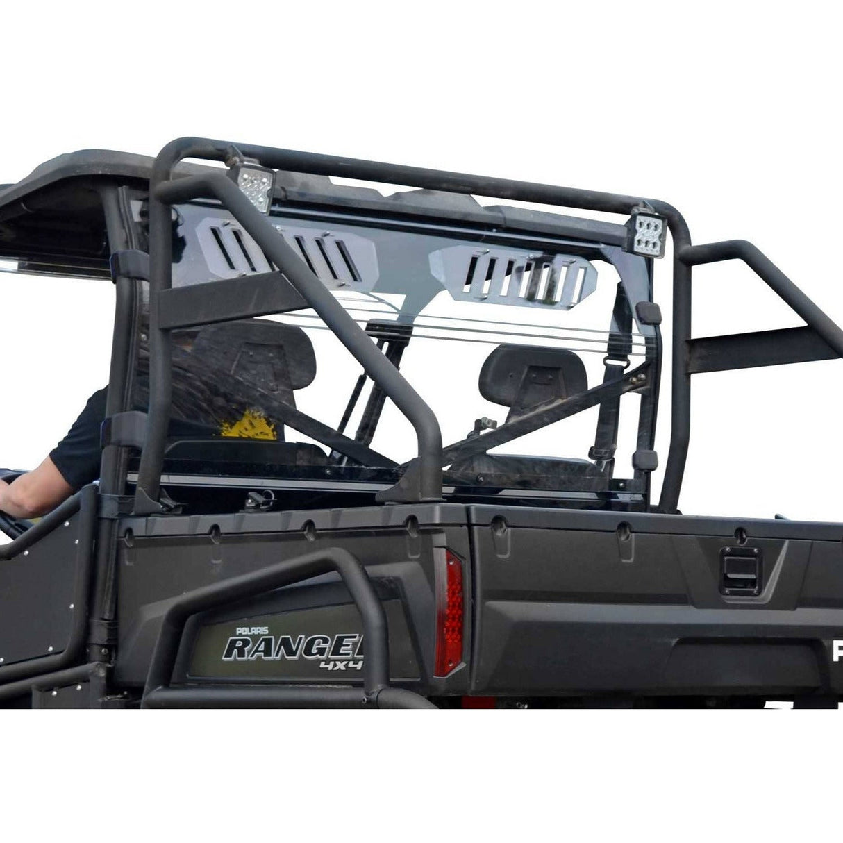 Polaris Ranger 800 Full-Size Vented Full Rear Windshield