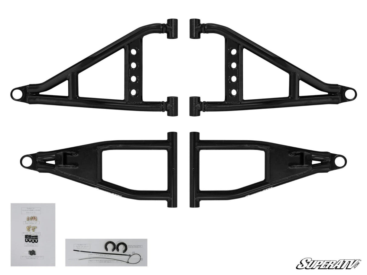 polaris-ranger-1000-diesel-high-clearance-1.5"-forward-offset-a-arms