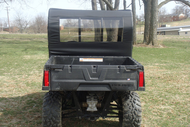 Photo of Polaris Ranger Crew 570 Mid Size - 4 Passenger - Soft Back Panel by 3 Star UTV - Premium Enclosures for UTVs / Side by Sides