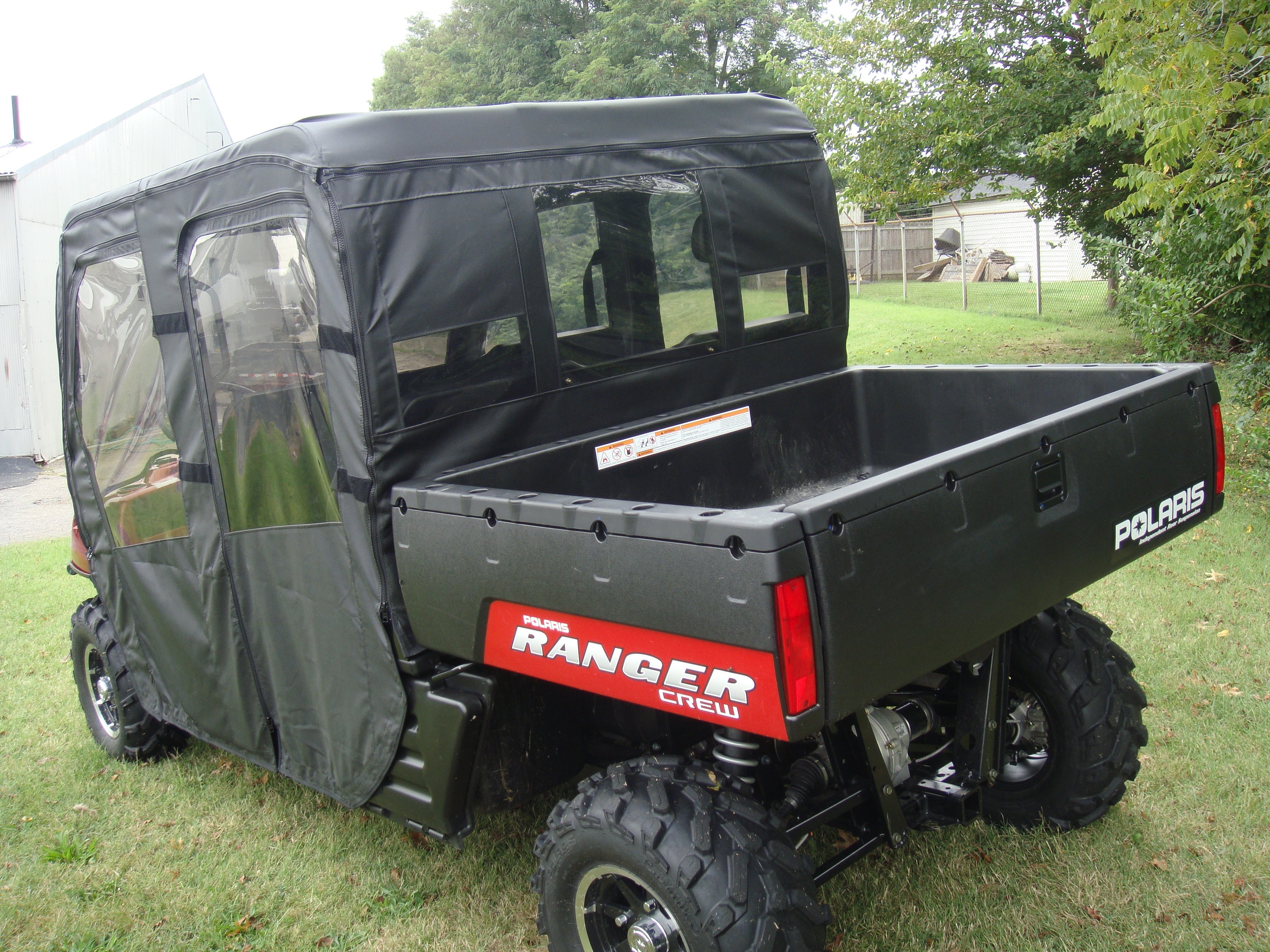Photo of Polaris Ranger Crew 700 (2008-2009) - Door/Rear Window Combo by 3 Star UTV - Premium Enclosures for UTVs / Side by Sides