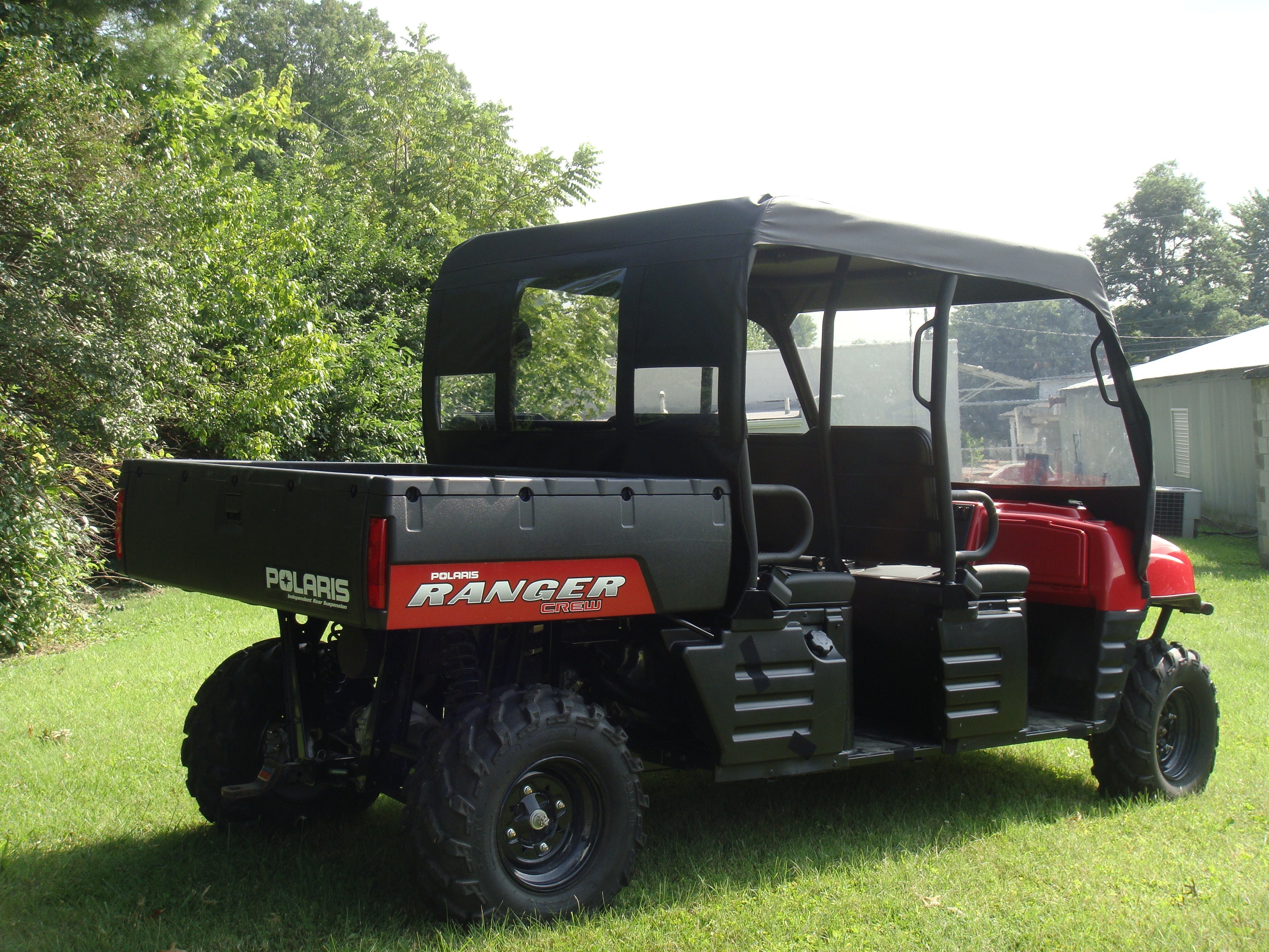 Photo of Polaris Ranger Crew 700 (2008-2009) - Vinyl Windshield/Top/Rear Combo by 3 Star UTV - Premium Enclosures for UTVs / Side by Sides