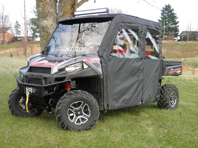 Photo of Polaris Ranger Crew 900 - Full Cab Enclosure for Hard Windshield by 3 Star UTV - Premium Enclosures for UTVs / Side by Sides