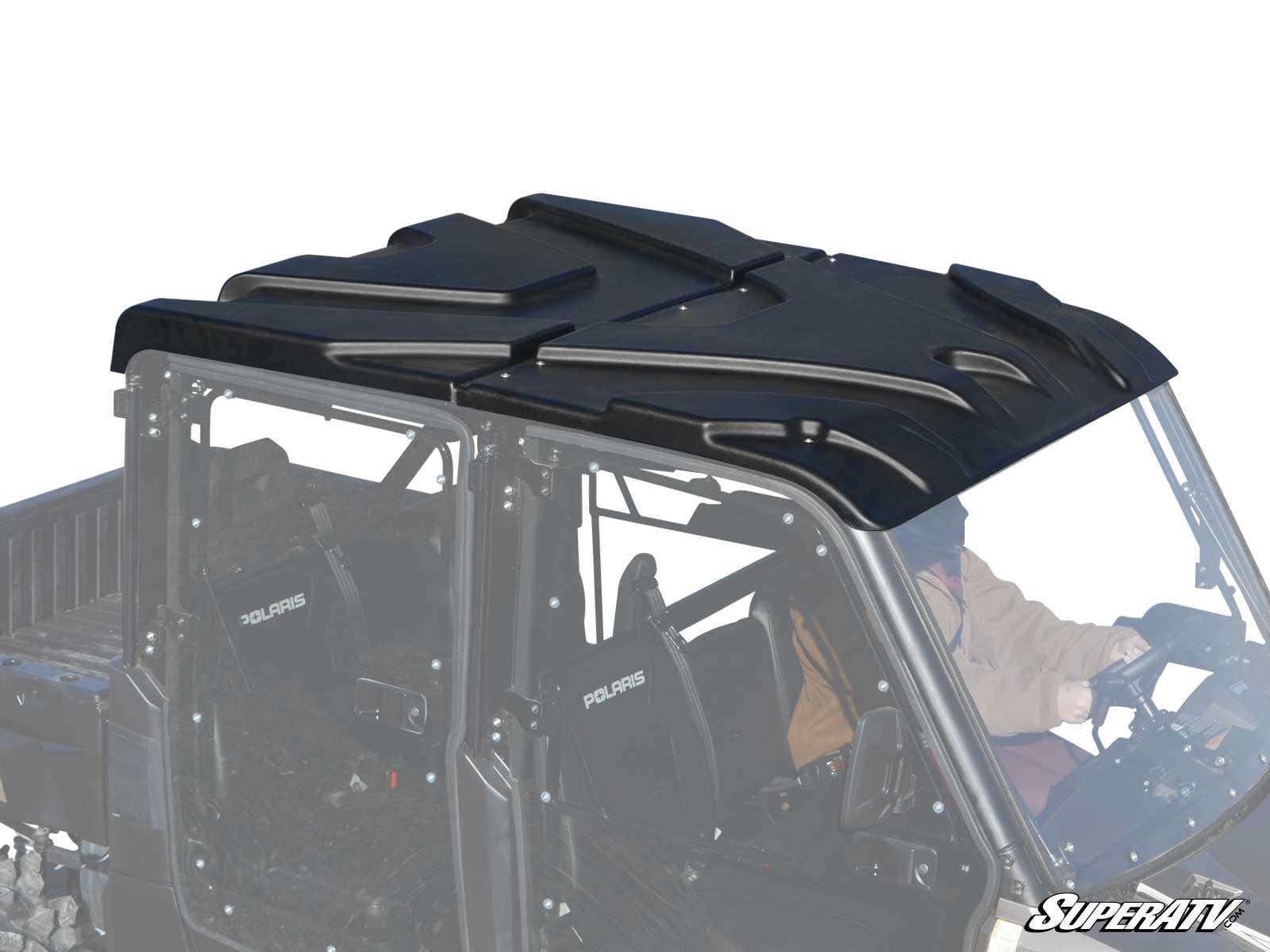 Photo of SuperATV Polaris Ranger Crew Full Size Plastic Roof by SuperATV - Premium Roofs for UTVs / Side by Sides