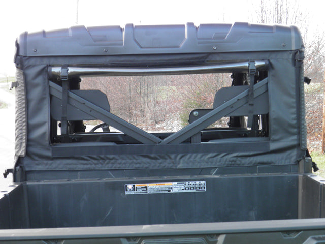 Photo of Polaris Ranger Crew 900 - Soft Back Panel by 3 Star UTV - Premium Enclosures for UTVs / Side by Sides
