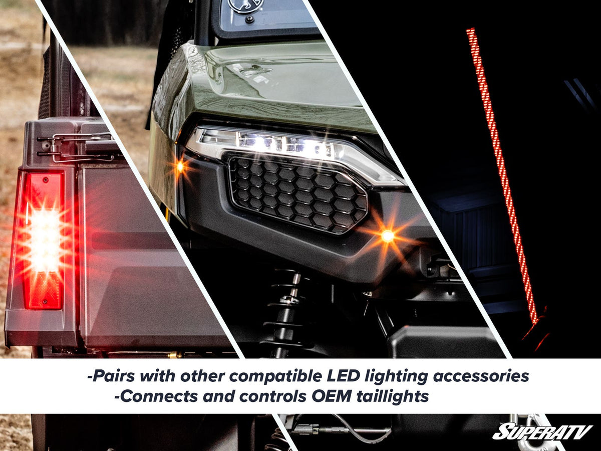 Polaris Ranger 500 Deluxe Self-Canceling Turn Signal Kit - 12in. Strips
