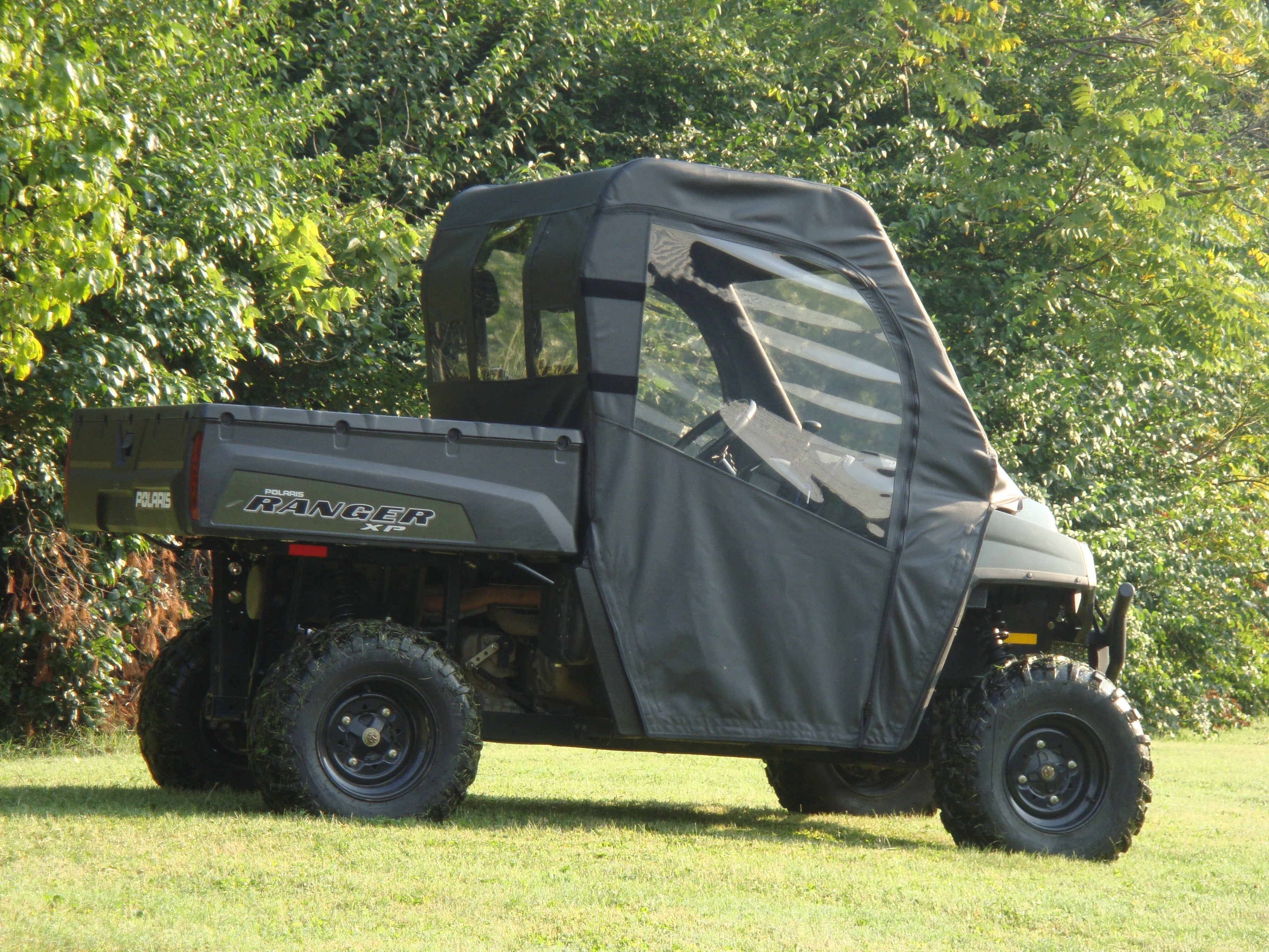 Photo of Polaris Full-Size Ranger 2-Seater 500/700/800 - Full Cab Enclosure for Hard Windshield by 3 Star UTV - Premium Enclosures for UTVs / Side by Sides