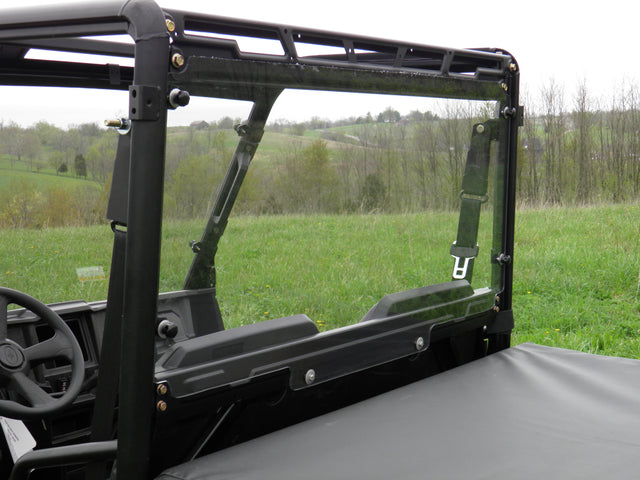 Photo of Polaris Ranger Full-Size Crew 570 - 6 Passenger - Lexan Back Panel w/Vent Option by 3 Star UTV - Premium Windshields for UTVs / Side by Sides