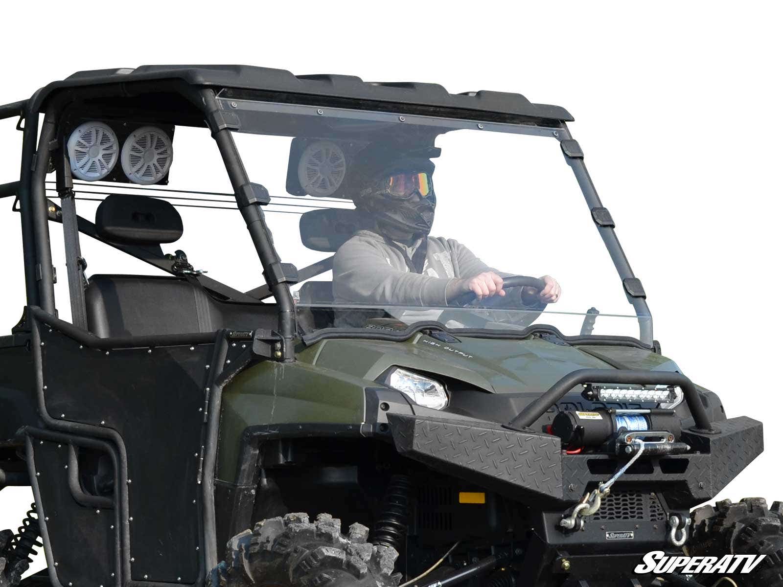 Photo of SuperATV Polaris Ranger 900 Diesel Windshield by SuperATV - Premium Windshields for UTVs / Side by Sides