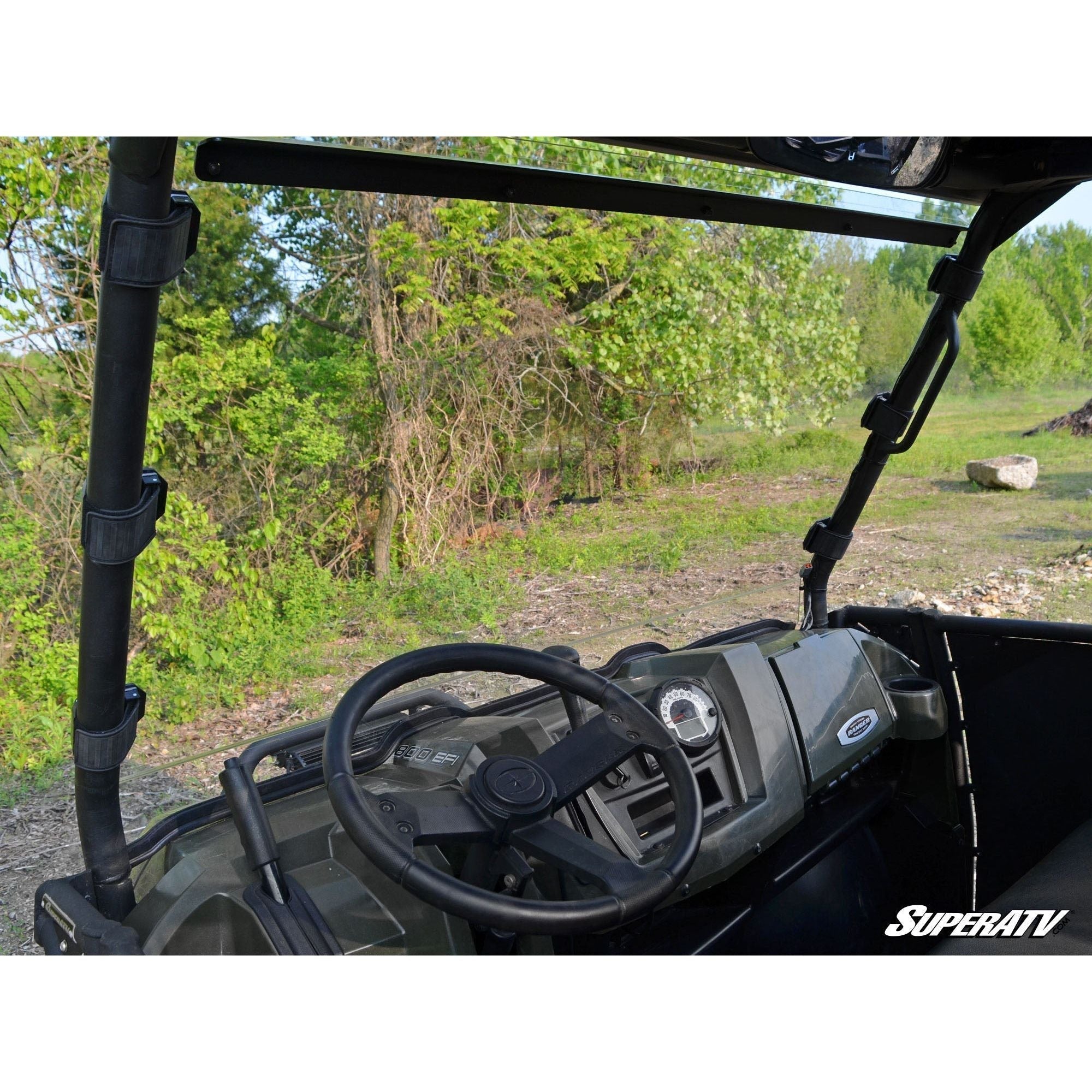 Photo of Polaris Ranger 900 Diesel Full Windshield by SuperATV - Premium Windshields for UTVs / Side by Sides