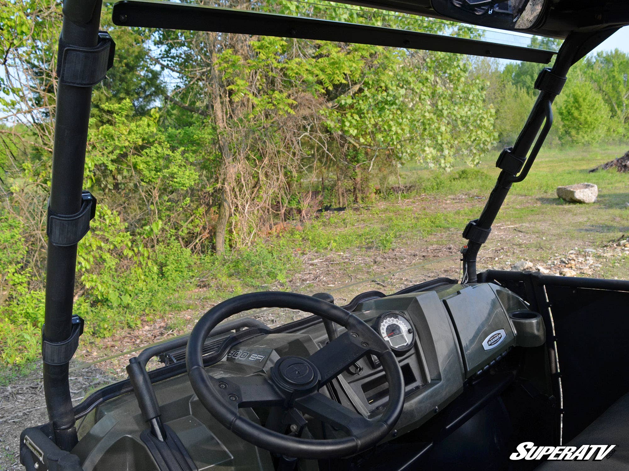 Photo of SuperATV Polaris Ranger XP 800 Full Windshield by SuperATV - Premium Windshields for UTVs / Side by Sides