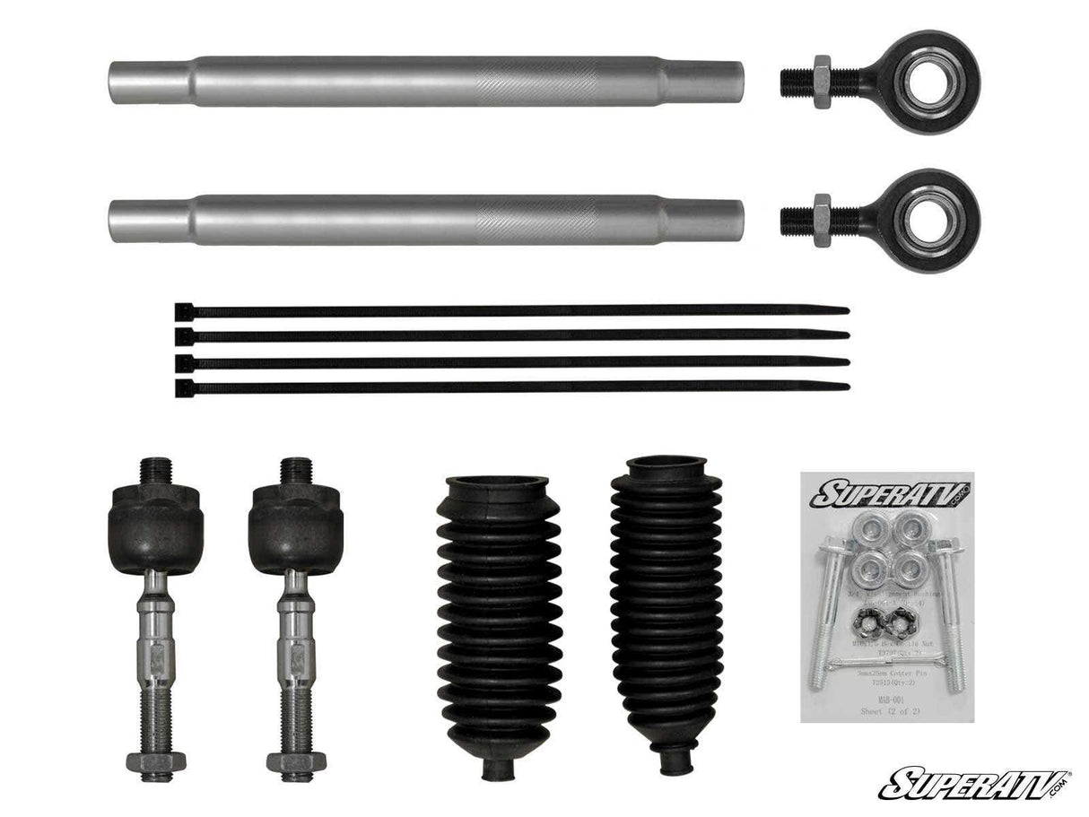 SuperATV Polaris Ranger 1000 Diesel Heavy Duty Tie Rod Kit