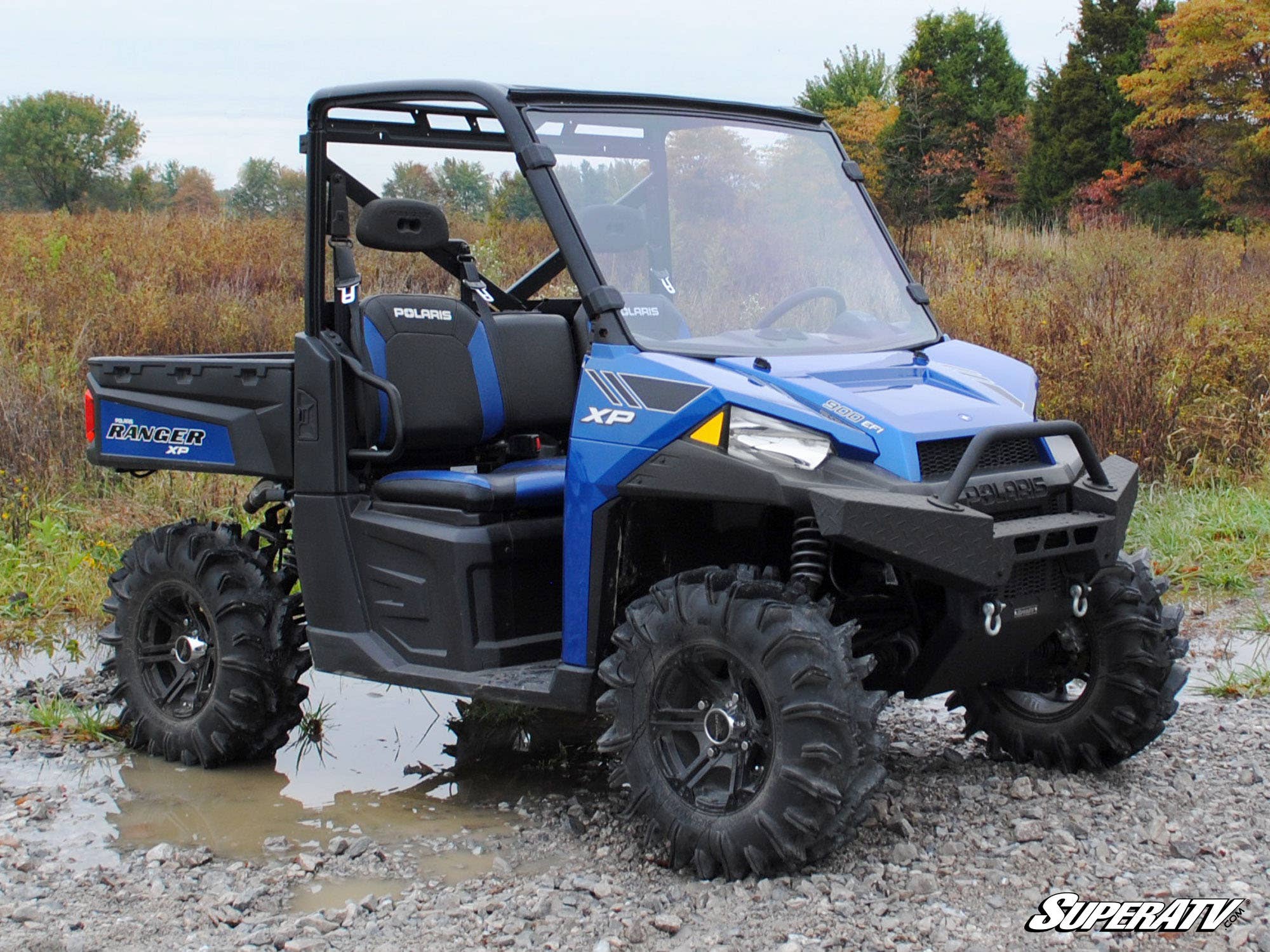 Photo of SuperATV Polaris Ranger XP 570 Full Windshield by SuperATV - Premium Windshields for UTVs / Side by Sides