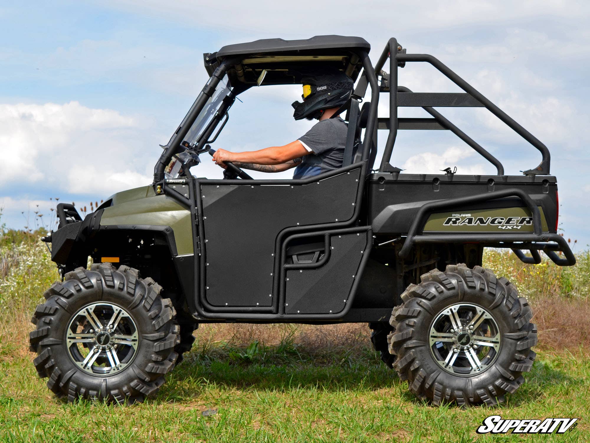 Photo of SuperATV Polaris Ranger Full Size 800 Aluminum Doors by SuperATV - Premium Doors for UTVs / Side by Sides