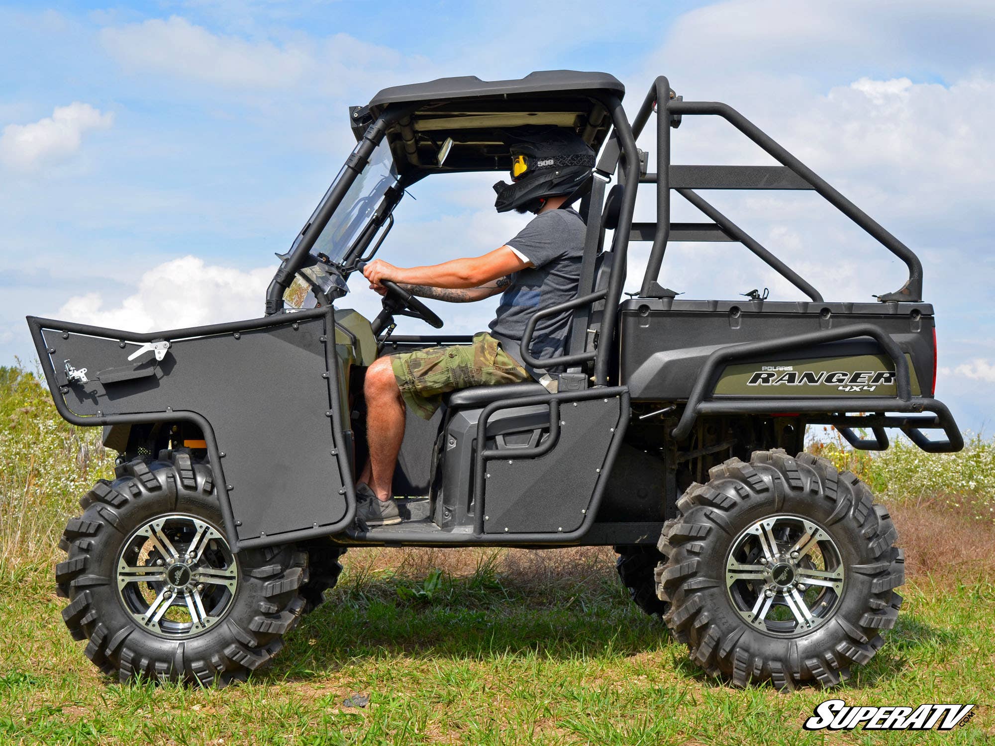 Photo of SuperATV Polaris Ranger Full Size 800 Aluminum Doors by SuperATV - Premium Doors for UTVs / Side by Sides