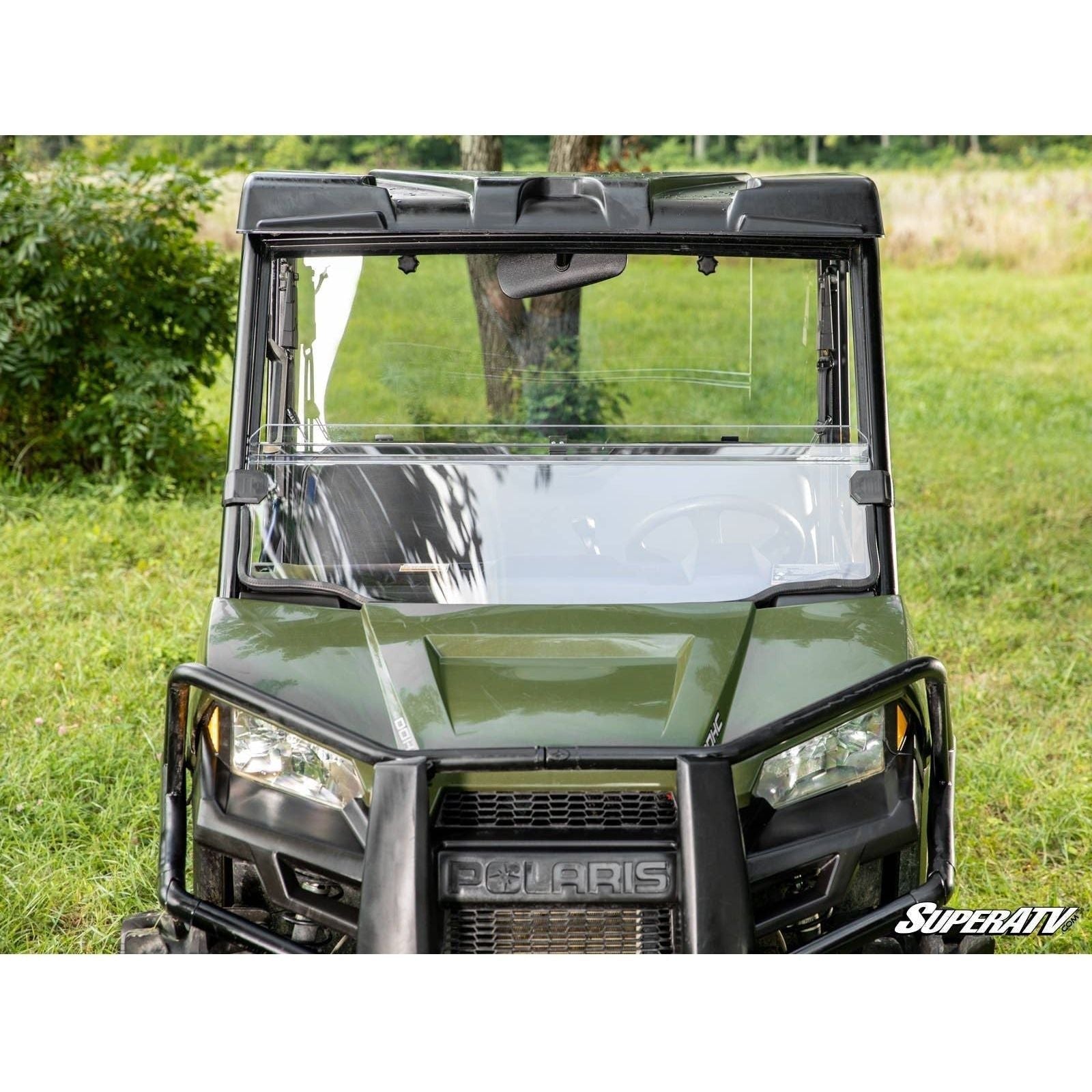 Photo of Polaris Ranger Midsize (2015+) Half Windshield by SuperATV - Premium Windshields for UTVs / Side by Sides