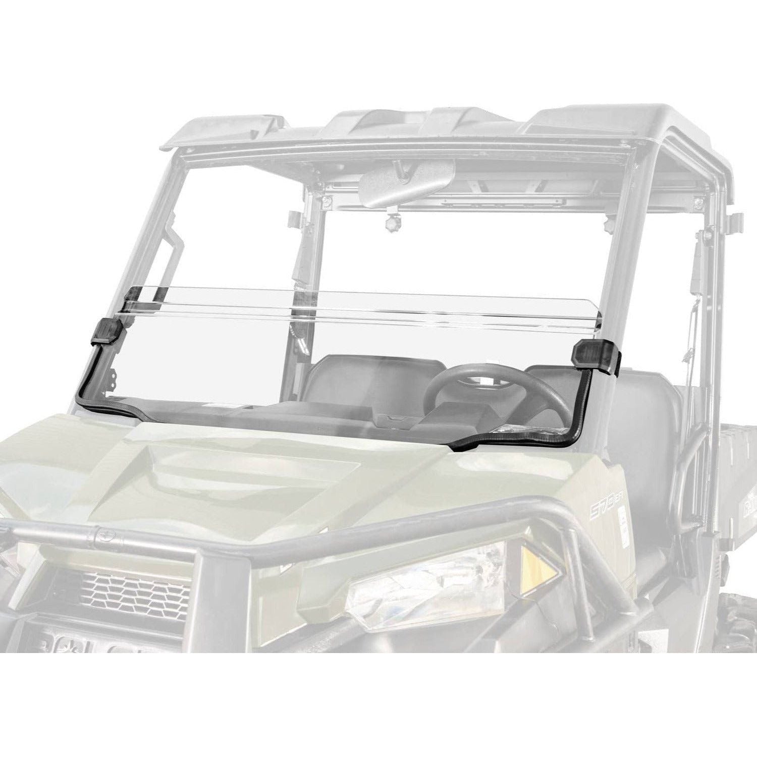 Photo of Polaris Ranger Midsize (2015+) Half Windshield by SuperATV - Premium Windshields for UTVs / Side by Sides