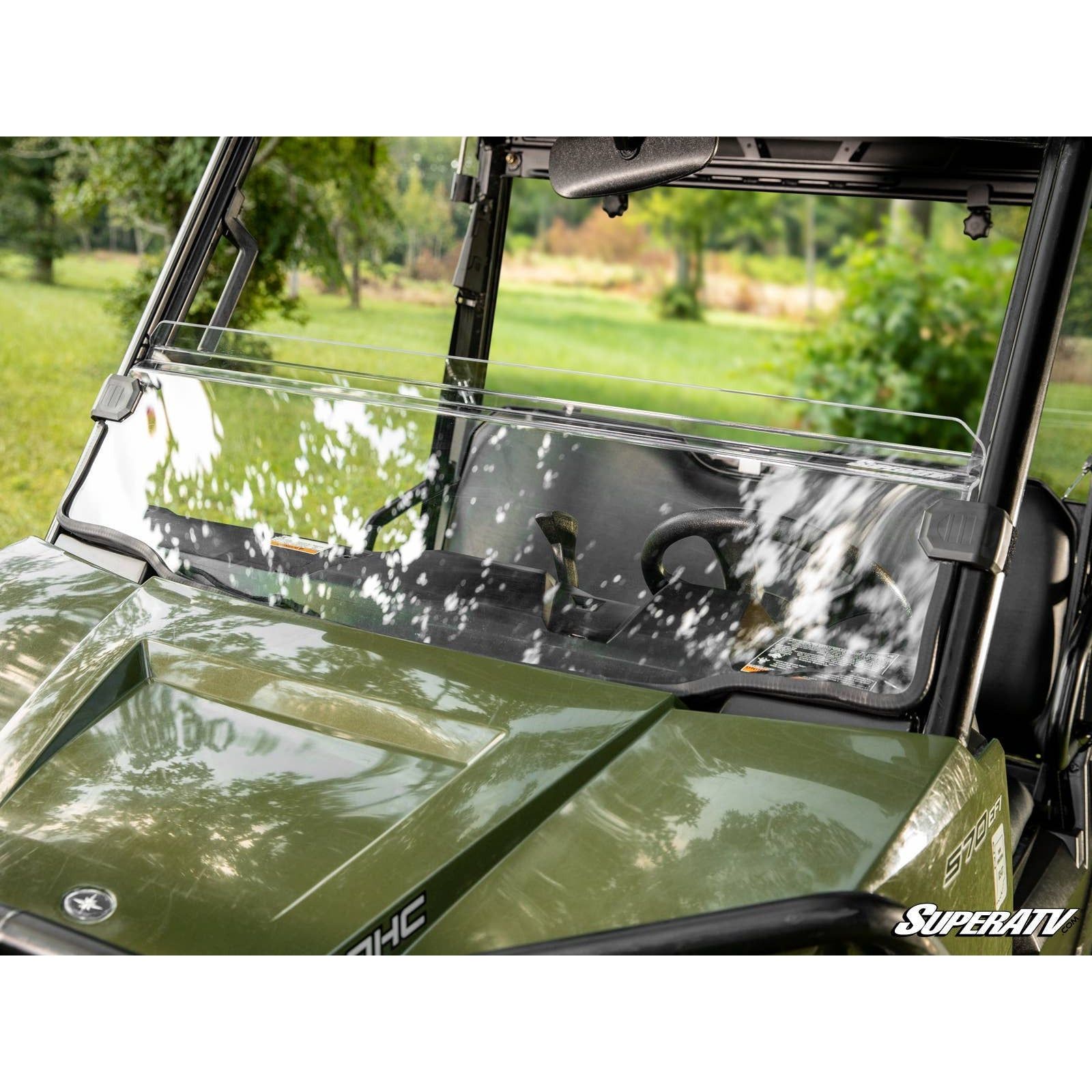 Photo of Polaris Ranger Midsize (2015+) Half Windshield by SuperATV - Premium Windshields for UTVs / Side by Sides