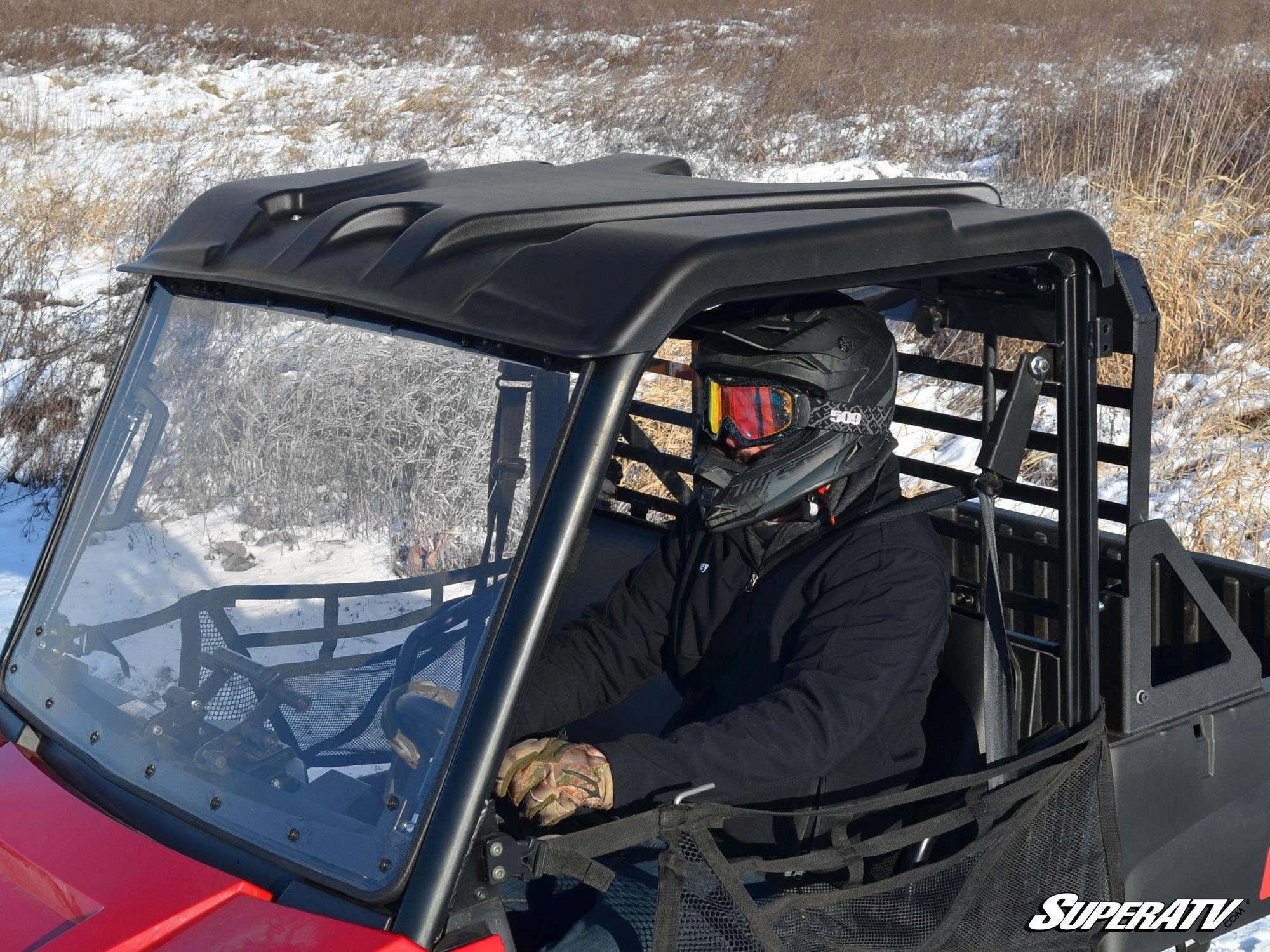 Photo of SuperATV Polaris Ranger 500 Midsize Plastic Roof by SuperATV - Premium Roofs for UTVs / Side by Sides