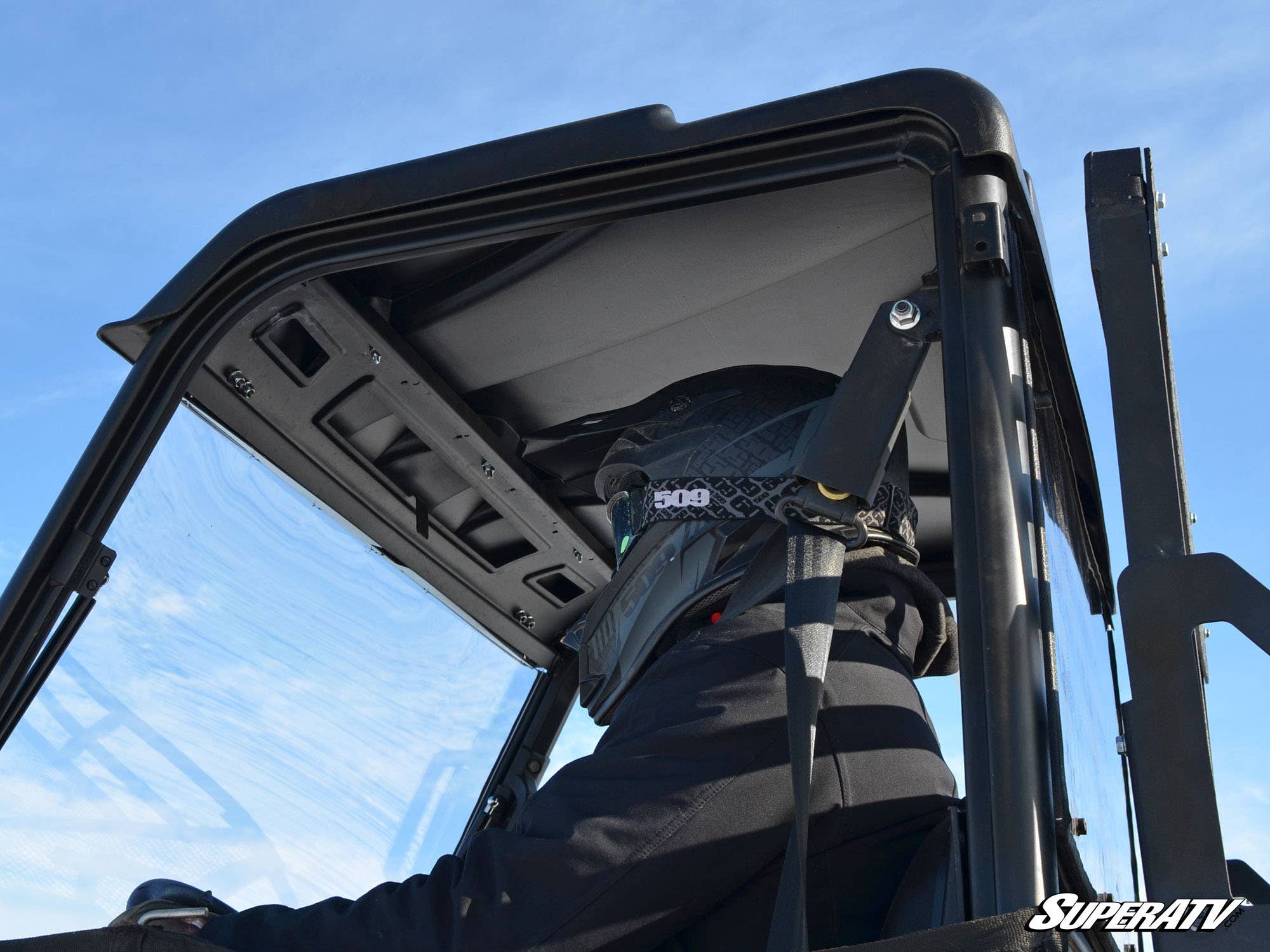 Photo of SuperATV Polaris Ranger 500 Midsize Plastic Roof by SuperATV - Premium Roofs for UTVs / Side by Sides