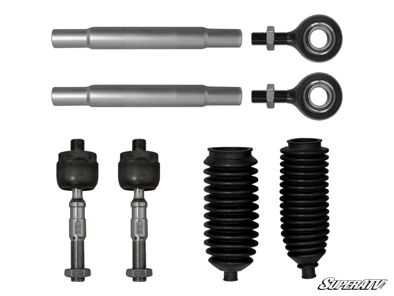 Photo of SuperATV Polaris Ranger Midsize Heavy Duty Tie Rod Kit by SuperATV - Premium Tie Rods for UTVs / Side by Sides