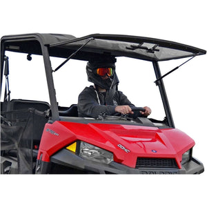 Polaris Ranger Midsize Scratch Resistant Flip Windshield