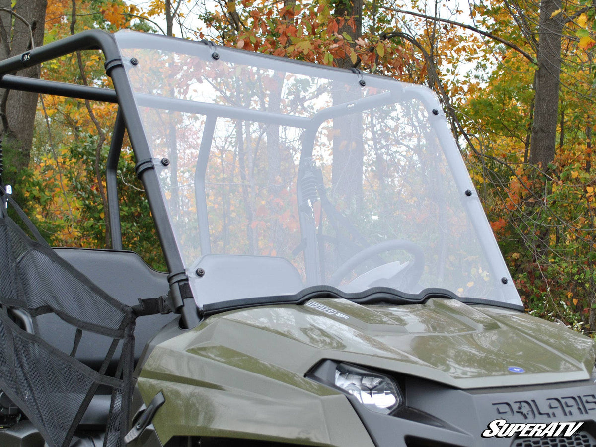 Polaris Ranger Midsize Scratch Resistant Full Windshield