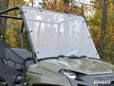 Polaris Ranger Midsize Scratch Resistant Full Windshield