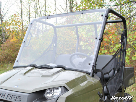 Polaris Ranger Midsize Scratch Resistant Full Windshield