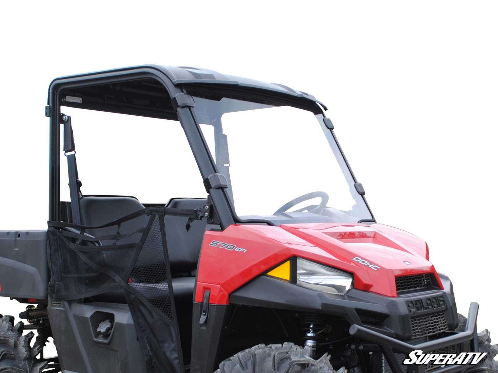 Photo of SuperATV Polaris Ranger Midsize Full Windshield by SuperATV - Premium Windshields for UTVs / Side by Sides