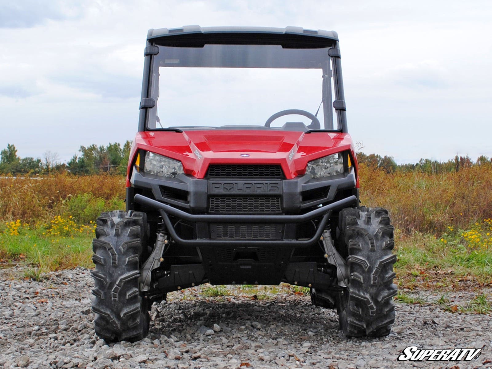 Photo of SuperATV Polaris Ranger Midsize Full Windshield by SuperATV - Premium Windshields for UTVs / Side by Sides