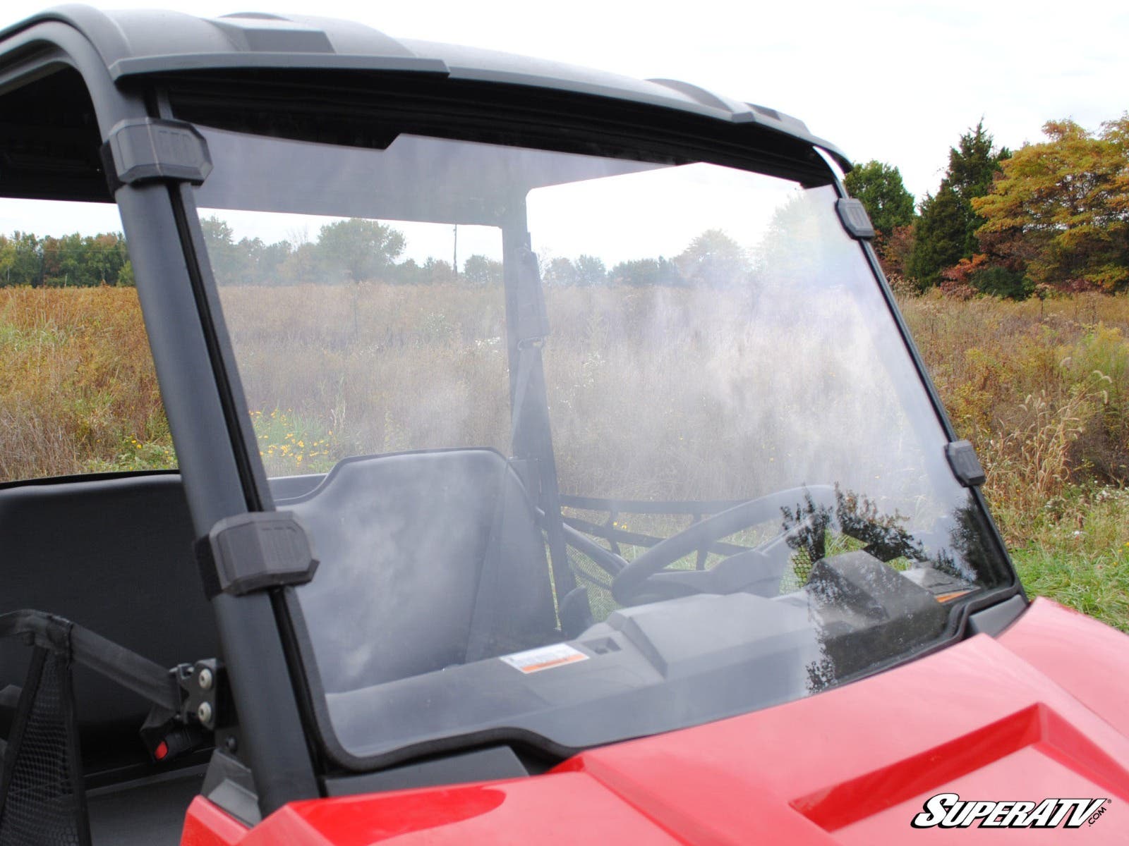 Photo of SuperATV Polaris Ranger Midsize Full Windshield by SuperATV - Premium Windshields for UTVs / Side by Sides