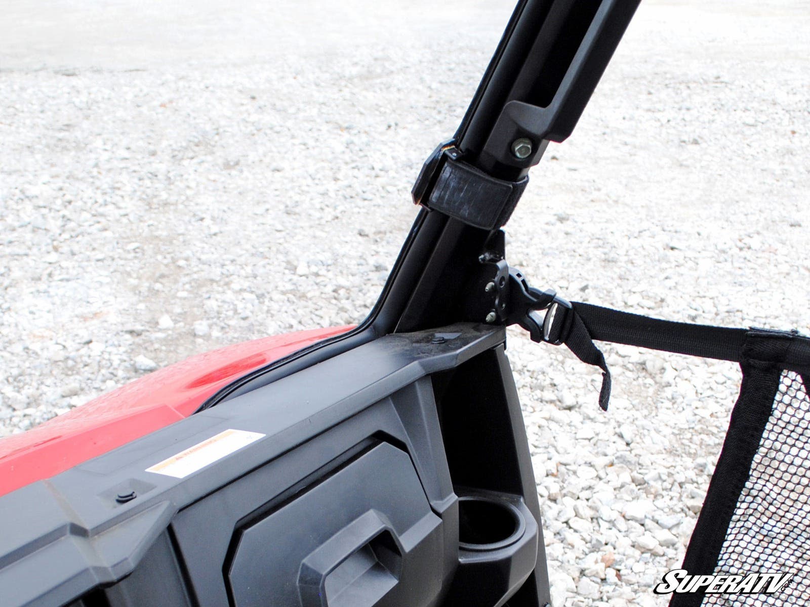Photo of SuperATV Polaris Ranger Midsize Full Windshield by SuperATV - Premium Windshields for UTVs / Side by Sides