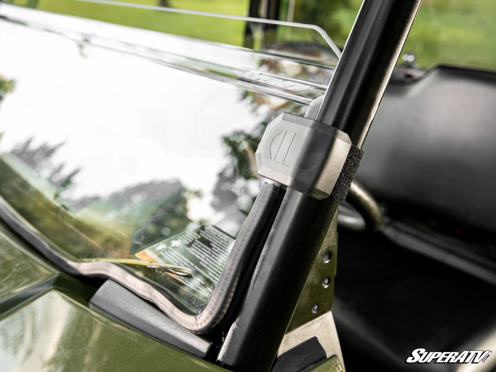 Photo of SuperATV Polaris Ranger Midsize Half Windshield (2015+) by SuperATV - Premium Windshields for UTVs / Side by Sides