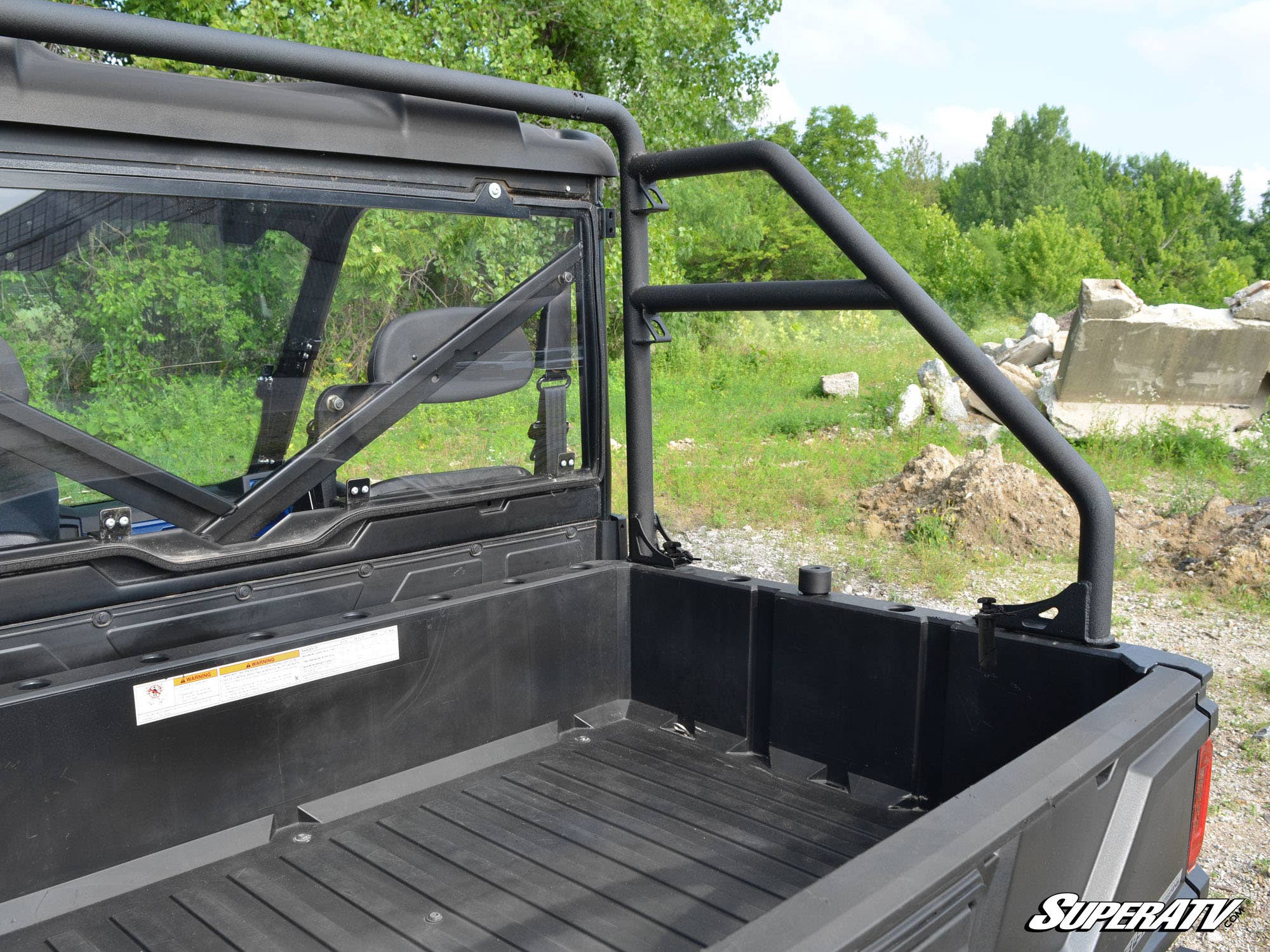 Photo of SuperATV Polaris Ranger Rear Sport Accessory Bar by SuperATV - Premium Roll Cages for UTVs / Side by Sides