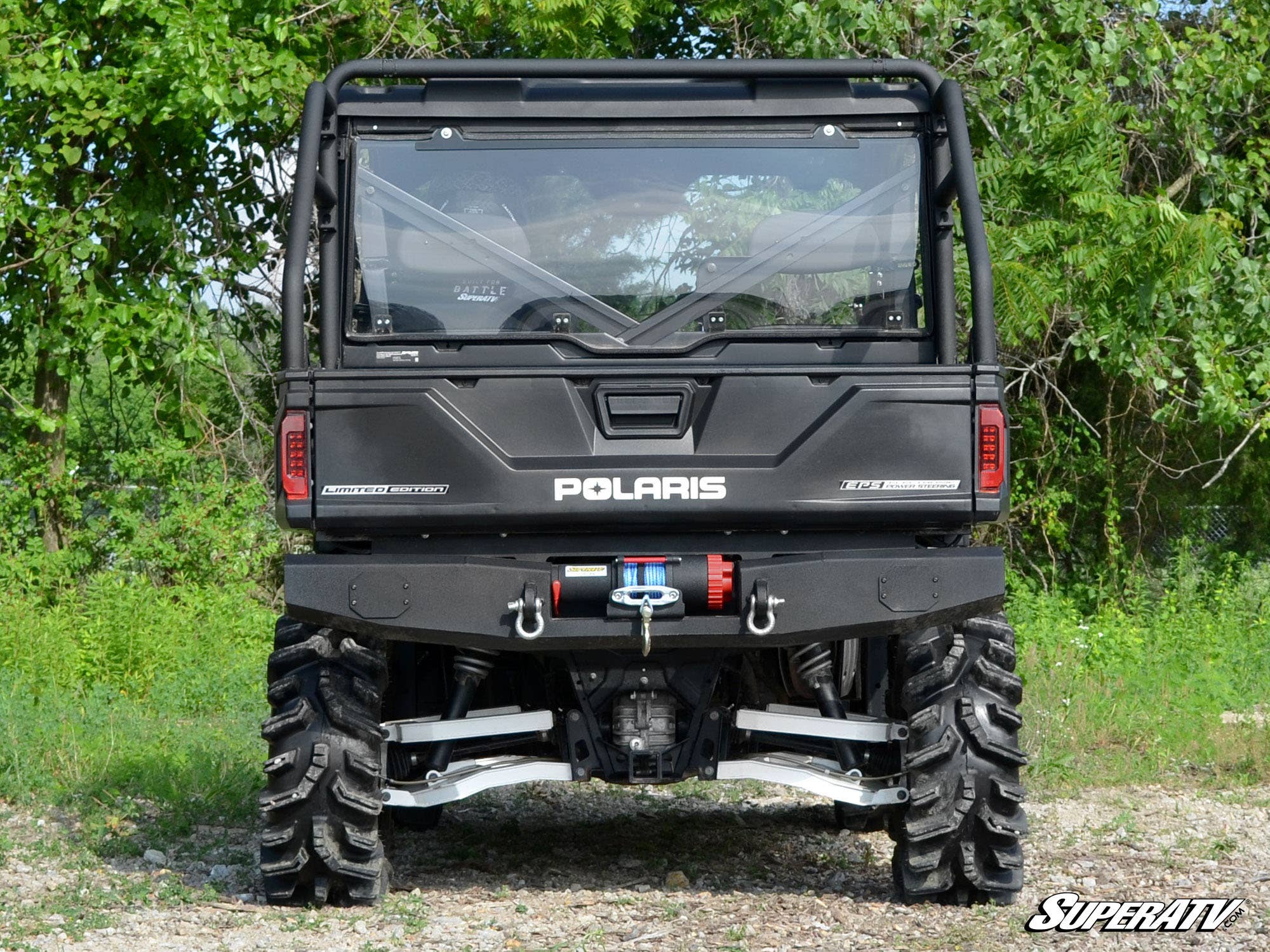Photo of SuperATV Polaris Ranger Rear Sport Accessory Bar by SuperATV - Premium Roll Cages for UTVs / Side by Sides