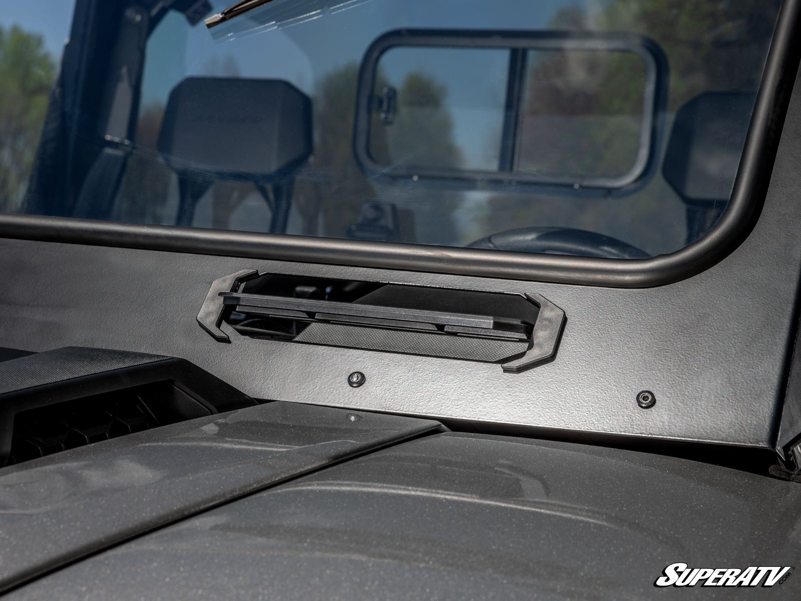 Photo of SuperATV Polaris Ranger XD 1500 Glass Windshield by SuperATV - Premium Windshields for UTVs / Side by Sides