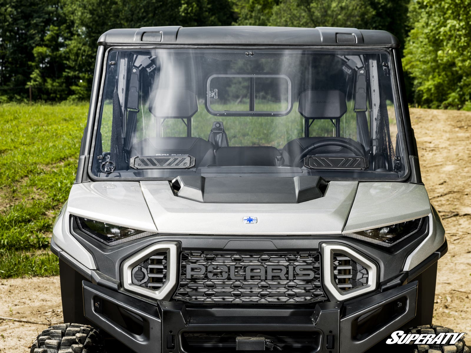 Photo of SuperATV Polaris Ranger XD 1500 Vented Full Windshield by SuperATV - Premium Windshields for UTVs / Side by Sides