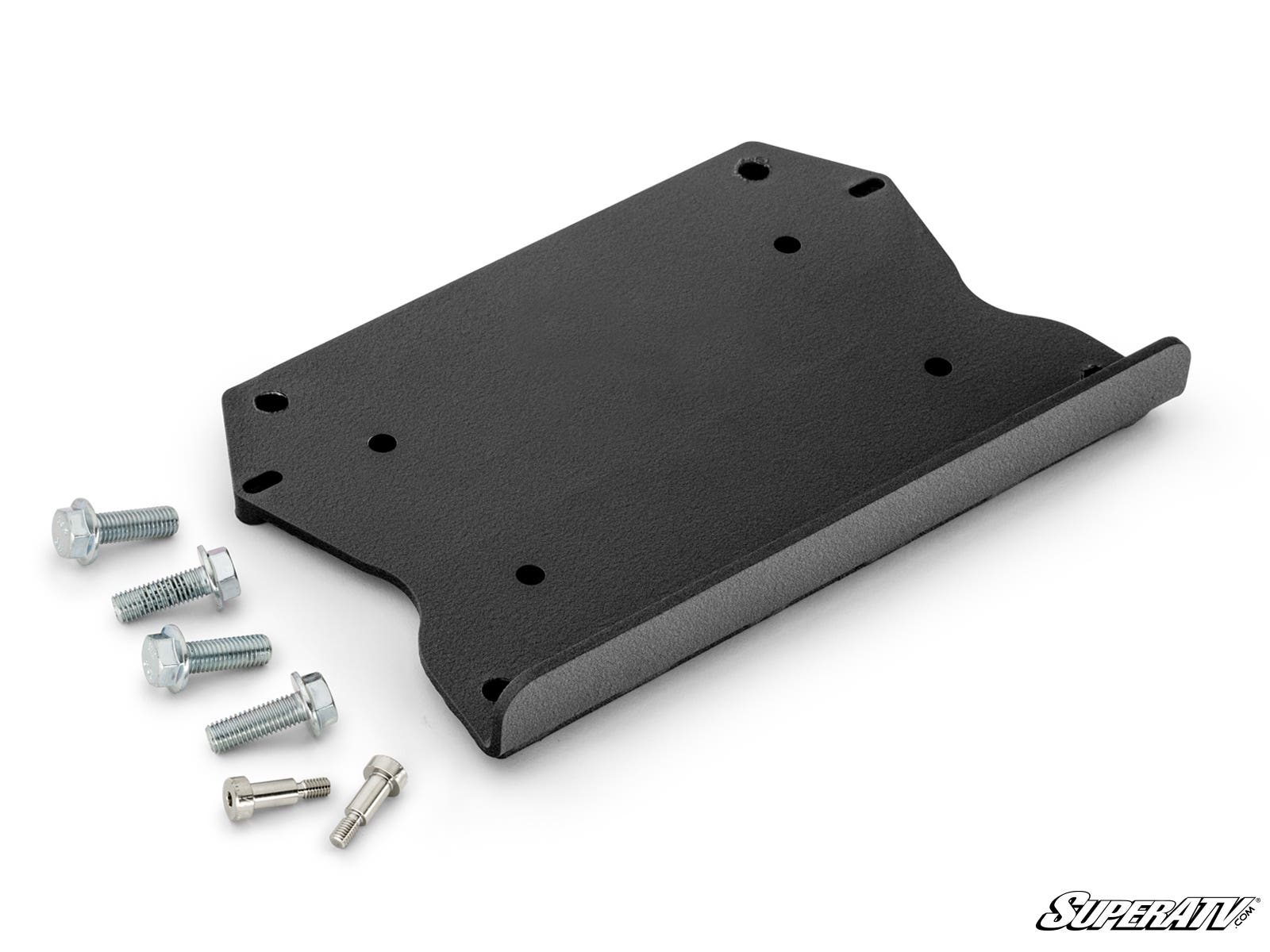 Photo of SuperATV Polaris Ranger XD 1500 Winch Mounting Plate by SuperATV - Premium Winches & Winch Mounts for UTVs / Side by Sides
