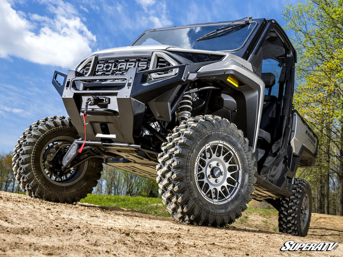 Photo of SuperATV Polaris Ranger XD 1500 Winch Mounting Plate by SuperATV - Premium Winches & Winch Mounts for UTVs / Side by Sides